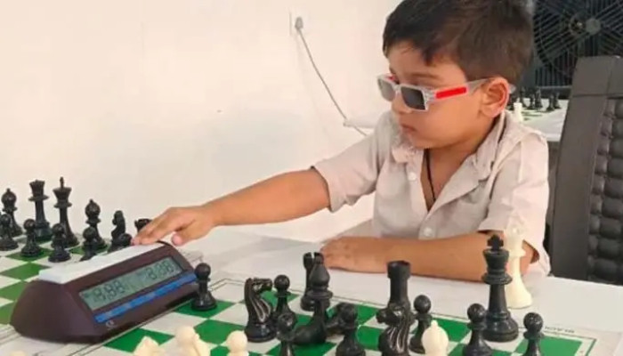 ভারতে তিন বছরের শিশুর বিশ্বরেকর্ড